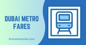 Dubai Metro Fares