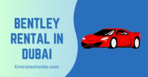 bentley rental in dubai