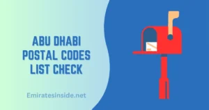 Abu Dhabi Postal Code