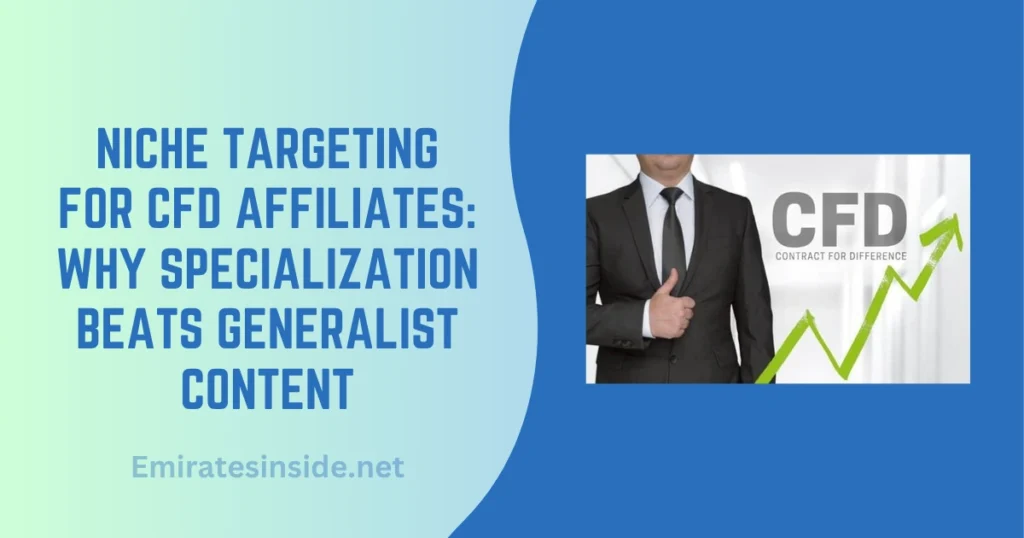 Niche Targeting for CFD Affiliates Why Specialization Beats Generalist Content in Competitive Markets
