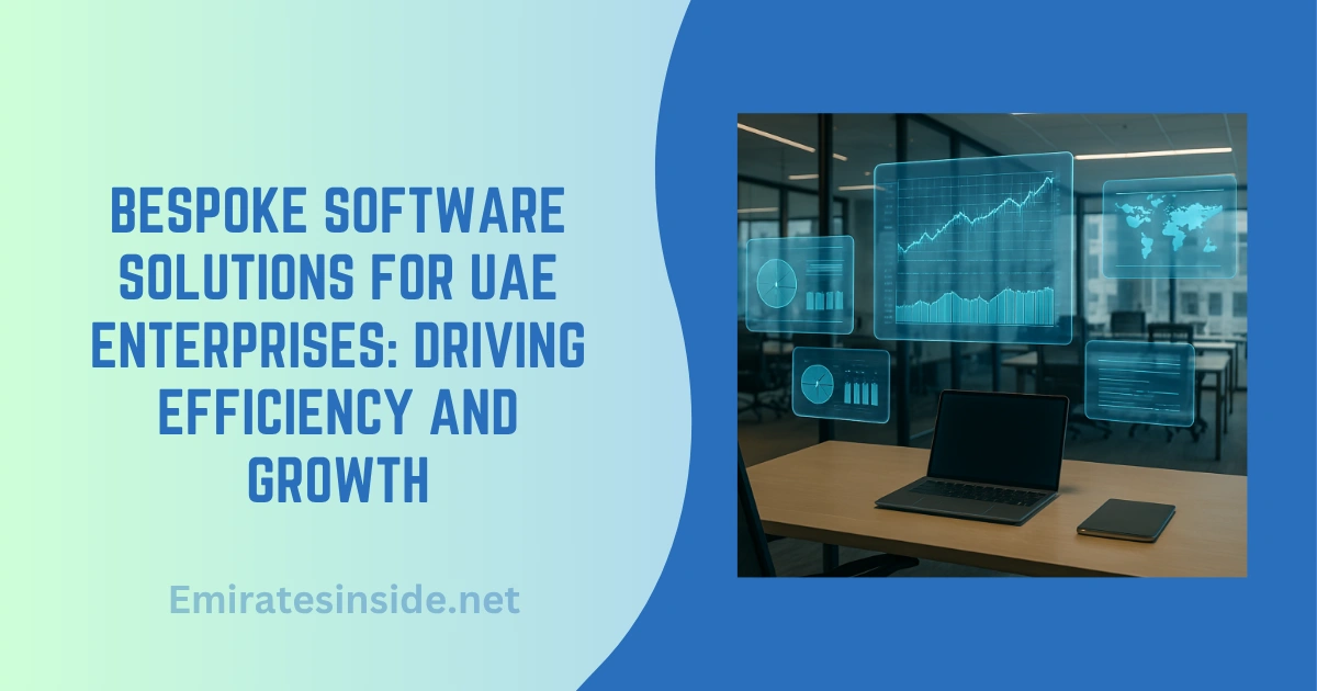 Bespoke Software Solutions for UAE Enterprises: Driving Efficiency and ...