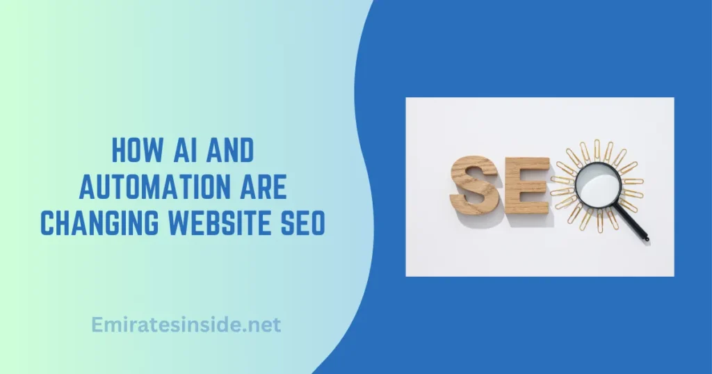 How AI and Automation Are Changing Website SEO