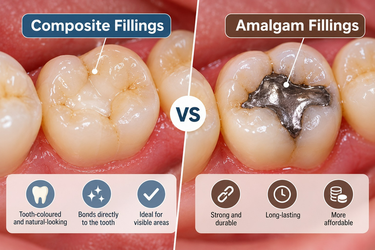 Composite vs. Amalgam Fillings: Which Is Right for Your Teeth?